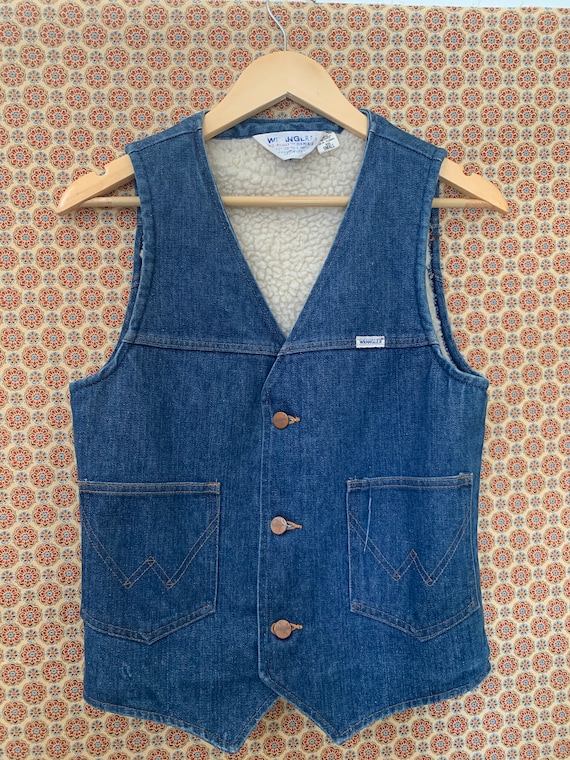 Vintage 1970’s Wrangler Denim Vest