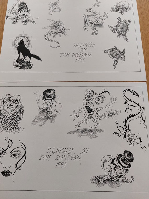 Vintage Tattoo Flash - Etsy Canada
