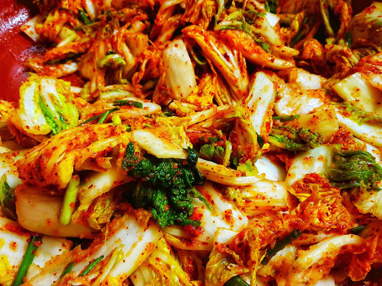 KIMCHI Spicy Fermented Napa Cabbage Kimchi Etsy