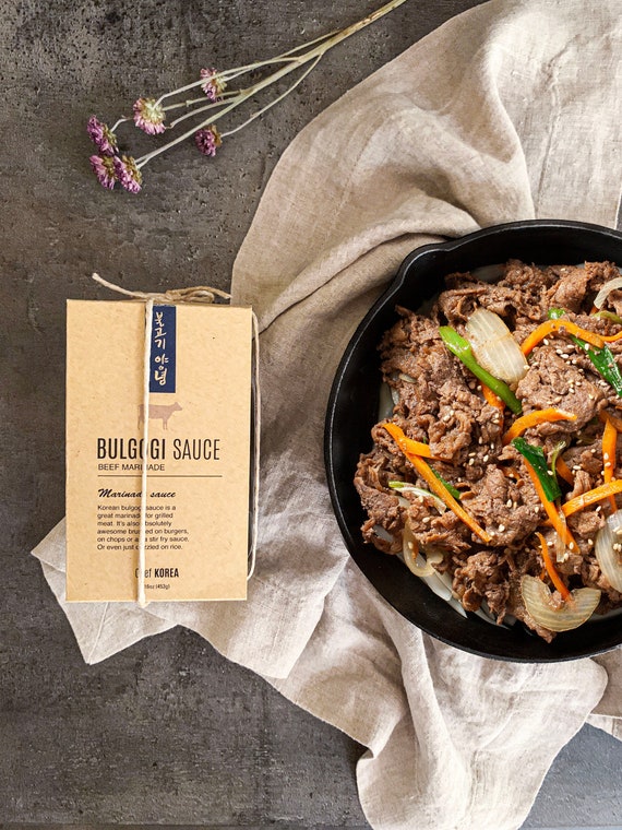 BULGOGI SAUCE Korean BBQ Beef Bulgogi Marinade Sauce | Etsy