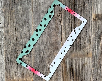 Rainbow Trout License Plate Frame