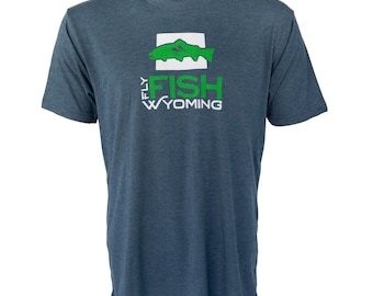 Signature Fly Fish Wyoming® Logo-T-Shirt