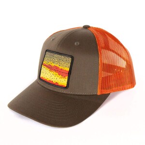 Cutthroat Trout Pattern Patch Hat