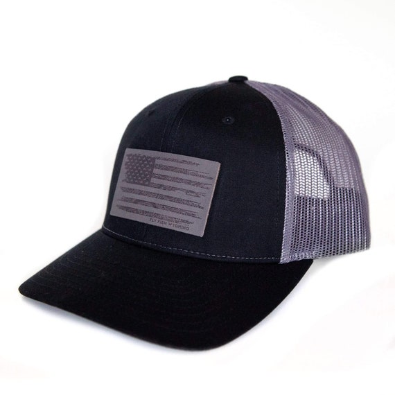 Topo Flag Leather Patch Hat -  Canada