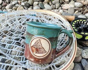 Trout Tails Handmade Mug