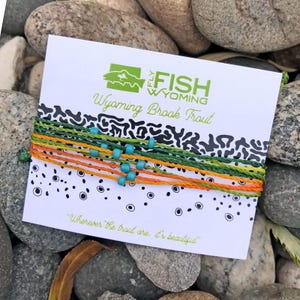 Wyoming Brook Trout Pattern Bracelet