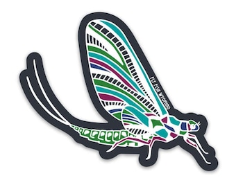 Mayfly Sticker - Bright