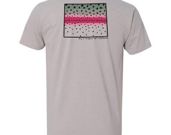 Rainbow Trout Pattern Tee