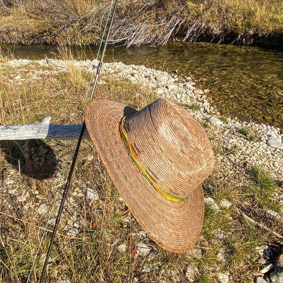 Brown Trout Pattern Patch Hat - Wyoming Fly Fishing Hat – Fly Fish Wyoming