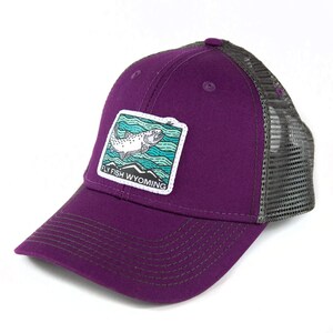 Gorra de camionero con parche Fish Rising