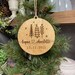 Couples Name Ornament, Personalized Christmas Ornament, 2022 Ornaments, for Couples, First Christmas Together Gift, Newlywed Ornaments 