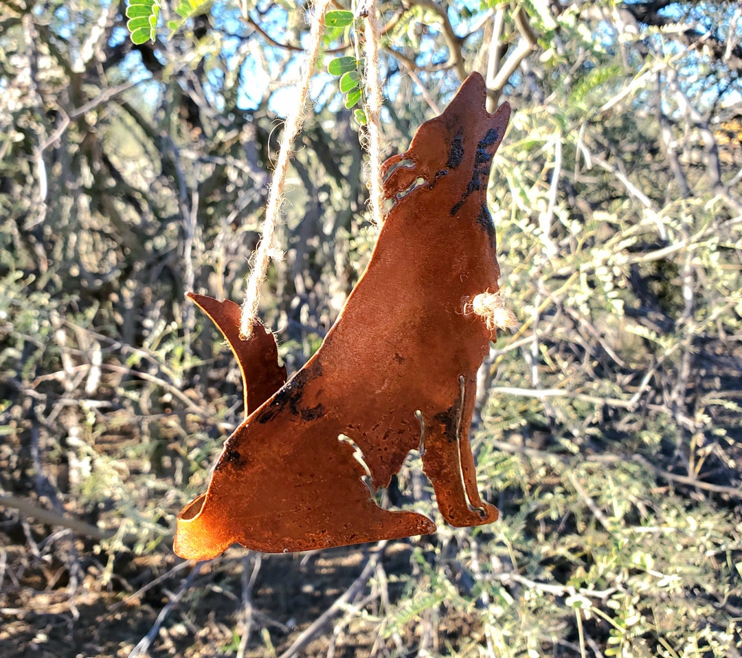 Coyote Christmas Ornament 