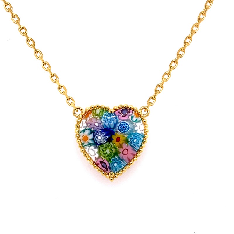 Millefiori Necklace - Etsy