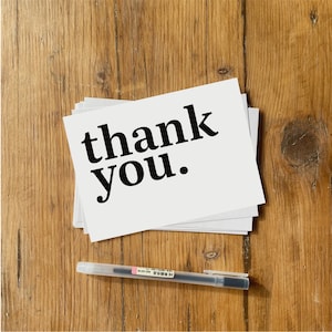 Danke leere A6 Postkarten | 10er oder 20er Pack | Notecards, Danke für Ihre Bestellung Karten, Small Business, Party, Hochzeit, Babyparty