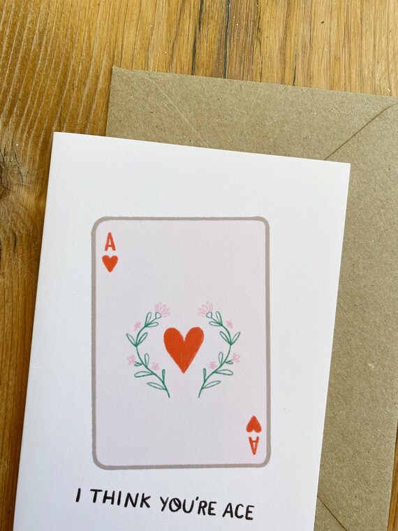 Anniversary Greeting Card | A6 340gsm Card Stock With C6 Brown