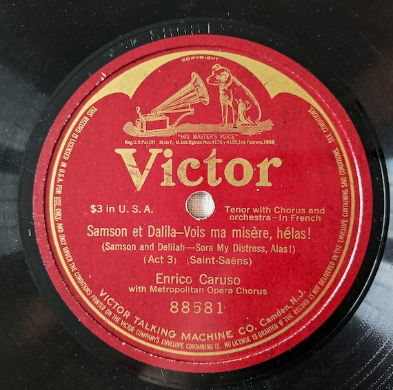 Antique 78 RPM Shellac Records: Brunswick, Victor Red Seal (MP3