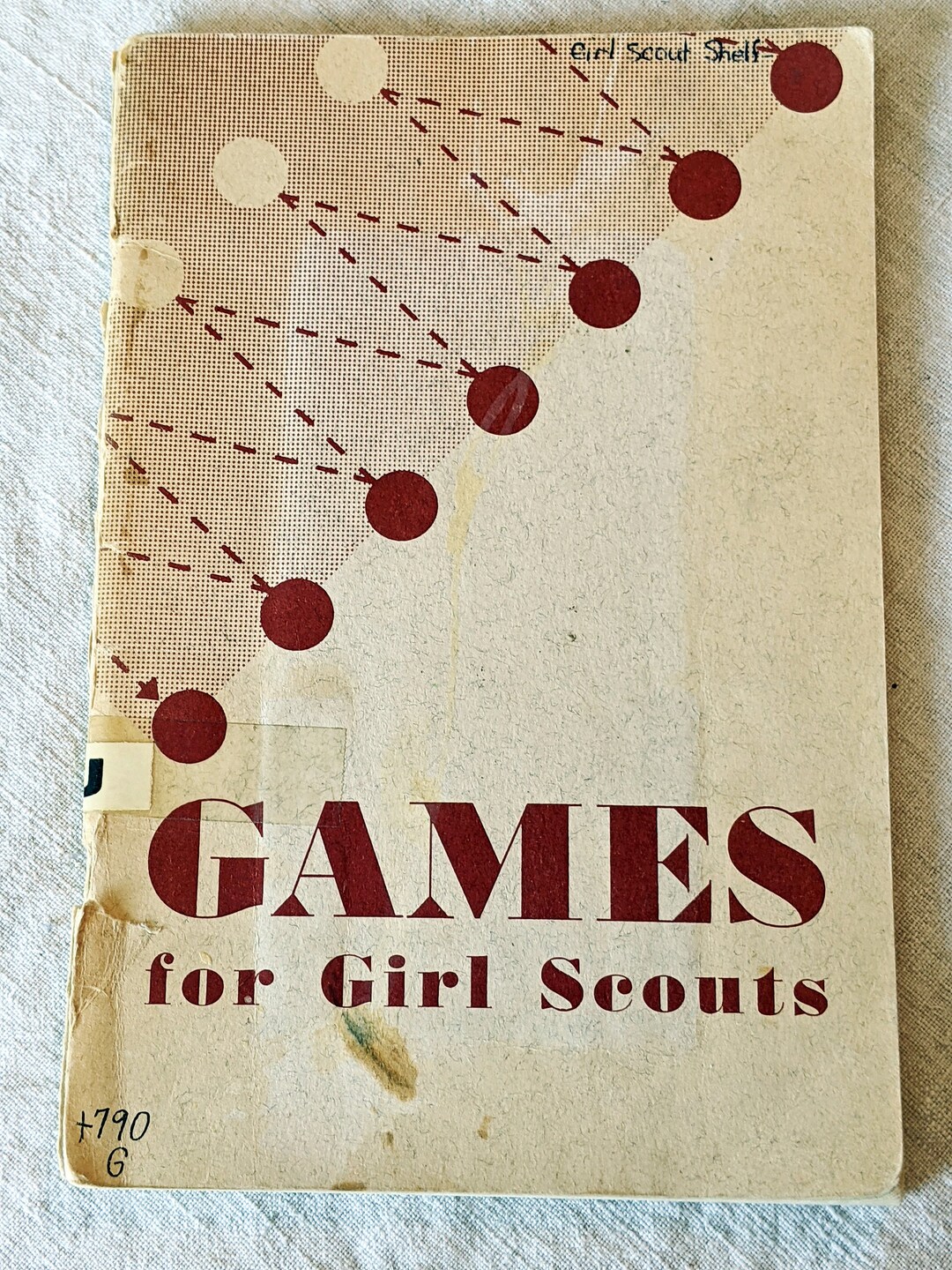 1949 Edition Games for Girl Scouts Book Softcover Etsy