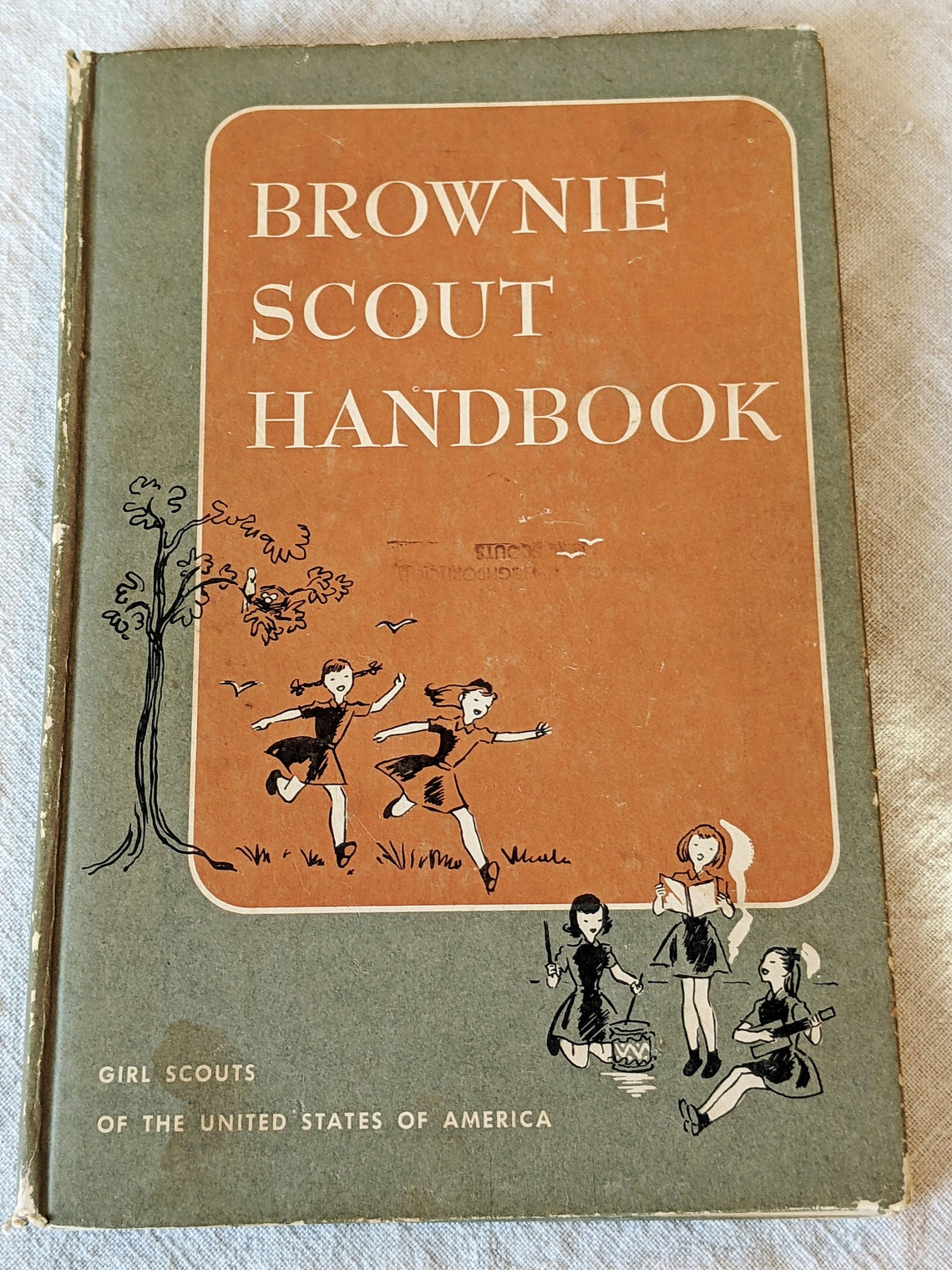 1951 Brownie Girl Scout Handbook printed Oct. 1959 Etsy