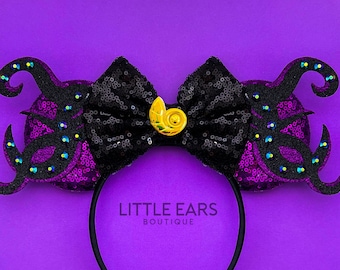 Mouse Ears,  Mermaid Ears,  Mermaid Ears, Mouse Ears,  Headband Ears, Headband, Villains, Ursula, Mickey Ears