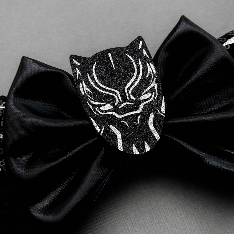 Black Panther Ears Mickey Ears Wakanda Mickey Ears Etsy