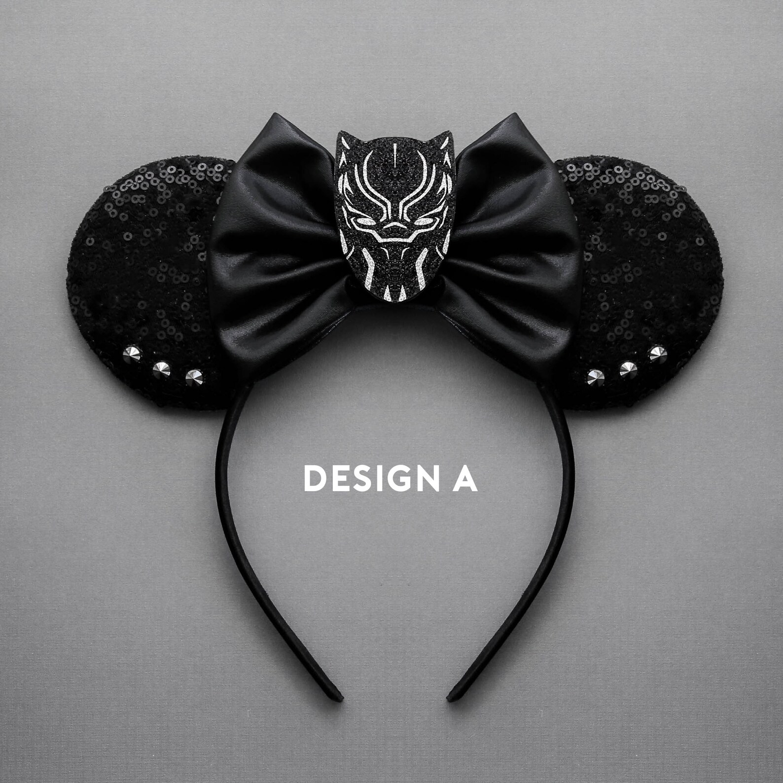 Black Panther Ears Mickey Ears Wakanda Mickey Ears Etsy