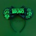 Disney Ears, Bruno Ears, Bruno Encanto Mickey Ears, Mickey Ears, Encanto Inspired Mickey Ears, Encanto Disney Ears, Mickey Mouse Ears