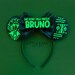 Disney Ears, Bruno Ears, Bruno Encanto Mickey Ears,  Mickey Ears, Encanto Inspired Mickey Ears, Encanto Disney Ears, Mickey Mouse Ears 