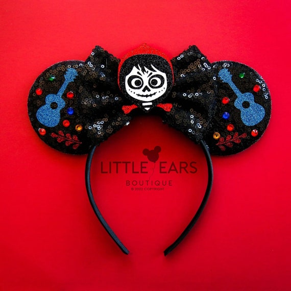 Coco Ears Coco Mickey Ears Disney Ears Mickey Ears Coco Etsy