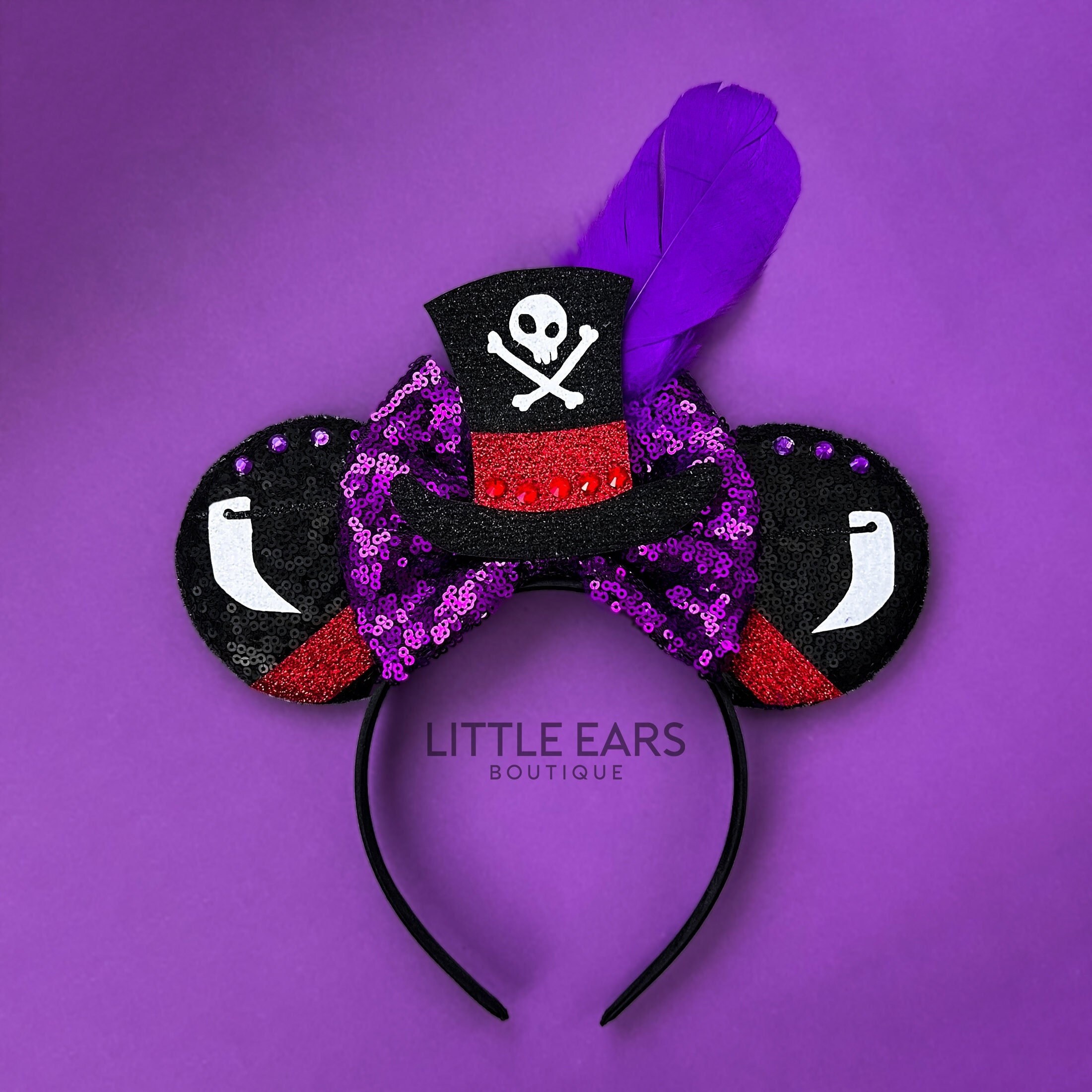 Disney Ears Mickey Ears Villain Mickey Ears Mickey Mouse - Etsy