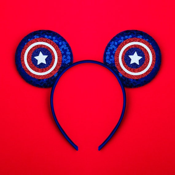 Mickey Ears Captain America Ears for 