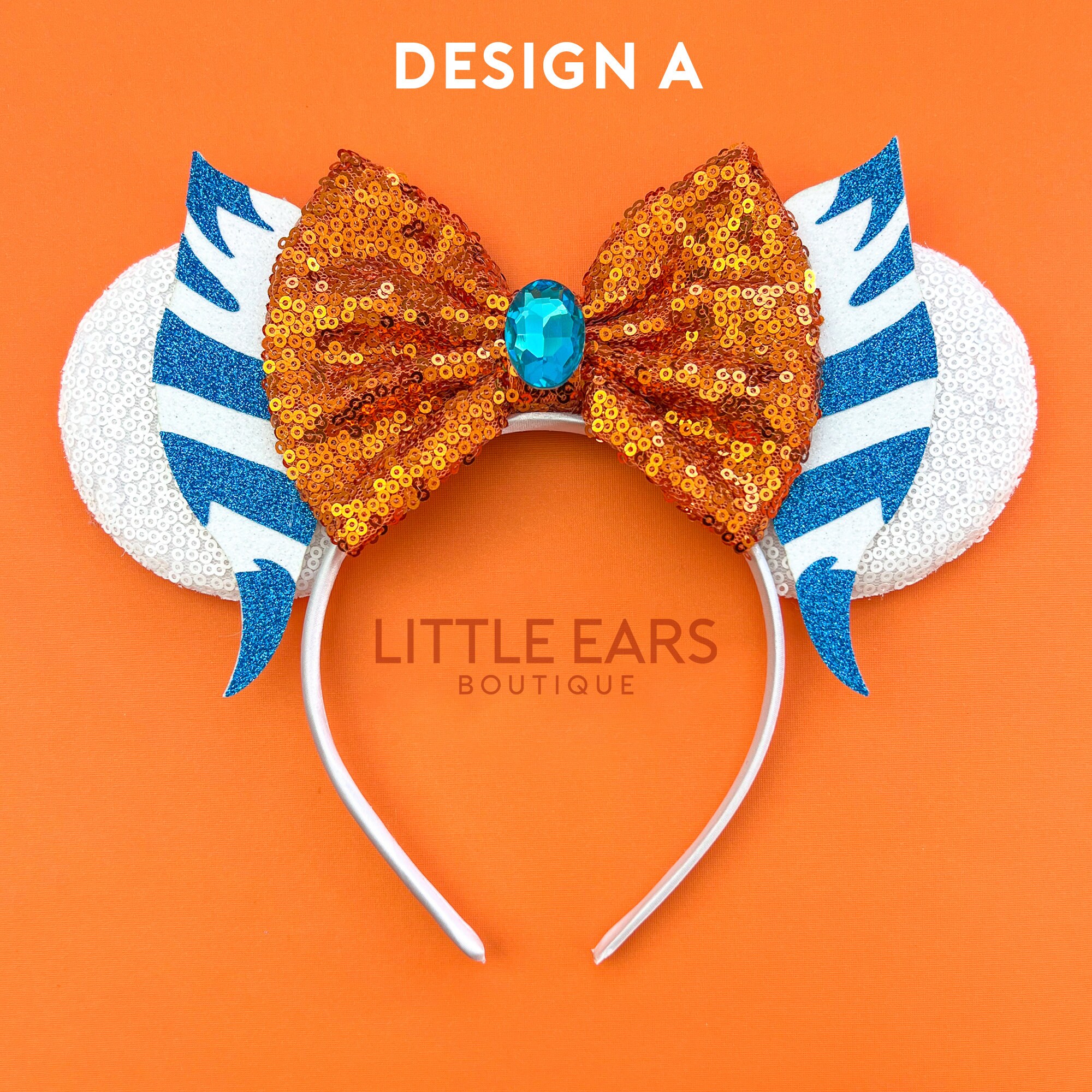 Ahsoka Ears Mickey Ears S Wars Mickey Ears Characters Ears Etsy