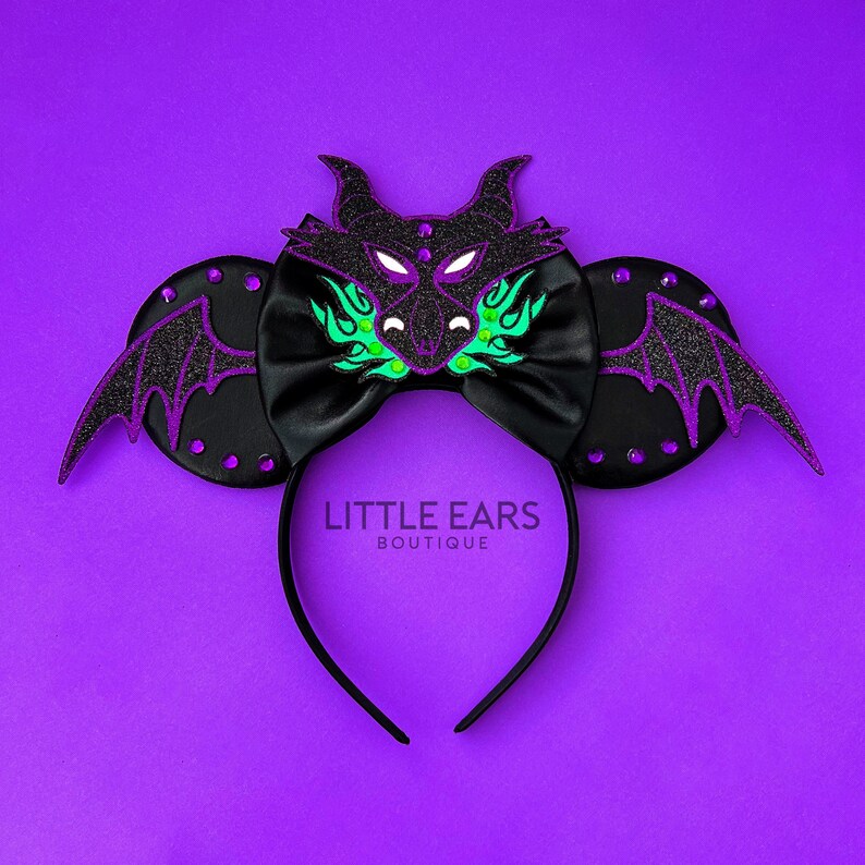 Disney Ears Mickey Ears Villain Mickey Ears Mickey Mouse Etsy