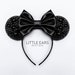 Disney Ears Mickey Ears, Minnie Ears, Minnie Mouse Ears, Mickey Mouse Ears, Black Rhinestone Mickey Mouse Ears, Black Mickey Ears, Black Ear