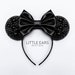 Disney Ears Mickey Ears, Minnie Ears, Minnie Mouse Ears, Mickey Mouse Ears, Black Rhinestone Mickey Mouse Ears, Black Mickey Ears, Black Ear 