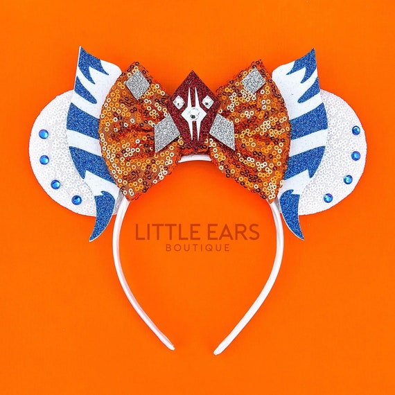 Ahsoka Tano Mouse Ears Mouse Ears Mickey Mouse Ears Star Etsy