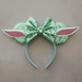 Disney Ears, Mickey Ears, Star Wars, Baby Yoda Mickey Ears, Star Wars Inspired Mickey Headband, Star Wars Mickey Ears, Minnie Ears