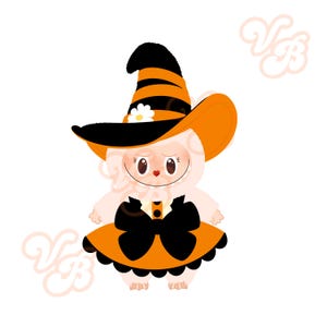 Stuffed character, Halloween, witch,pumpkin,spooky, Disneyworld, disney, Halloweentown, keychain, png, clip art,