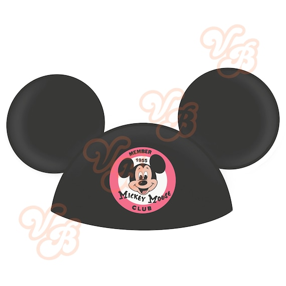 Mouse Hat PNG, Sublimation, Minnie Mouse, Disney, Mickey Mouse, Mouse Ears