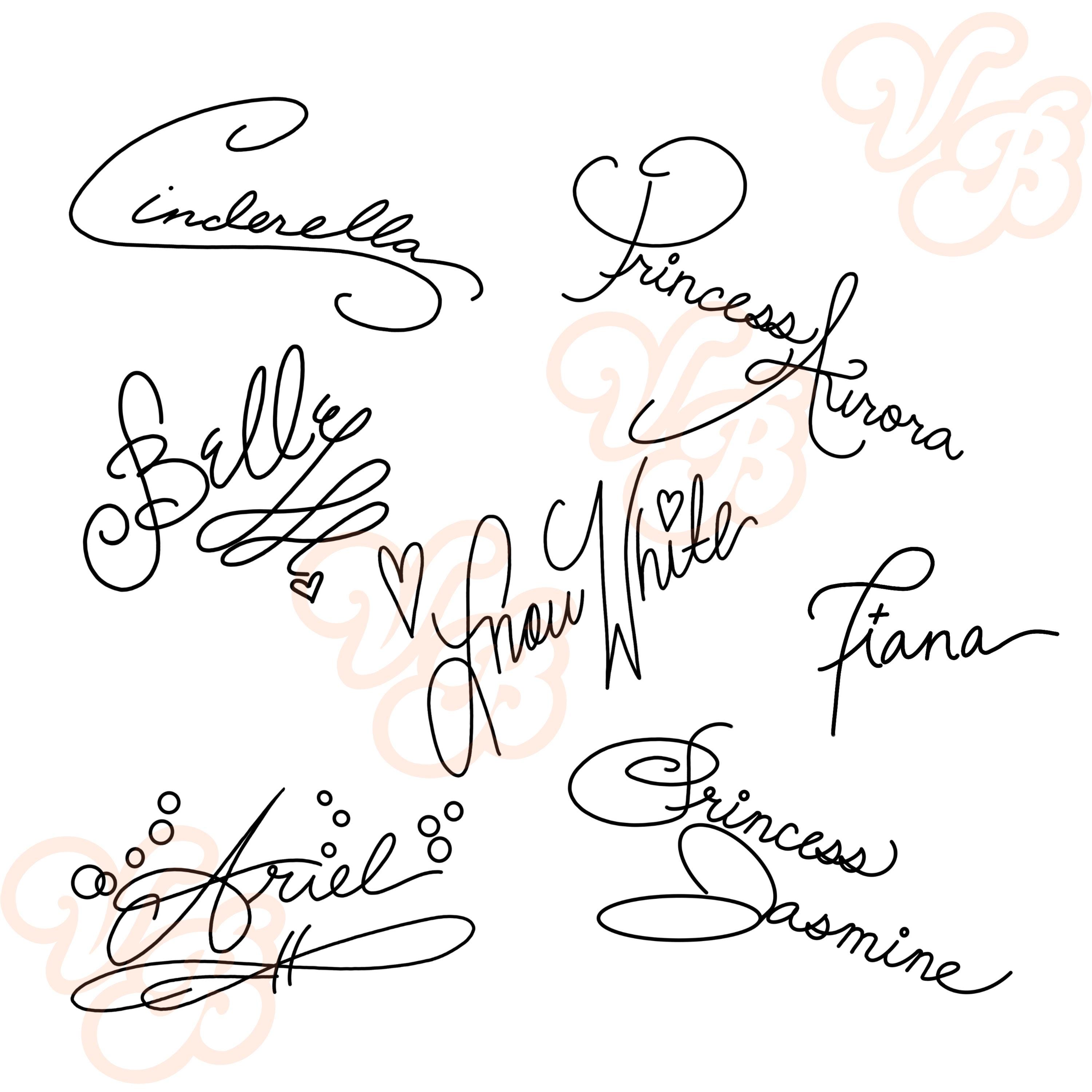 Belle Disney World Signature