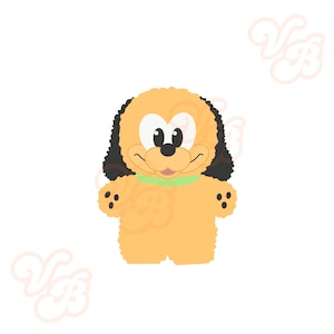 Stuffed character Daisy, Donald, duck, Minnie, Mickey Mouse, goofy, Pluto, store, disneyland, Disneyworld, keychain, png, clip art