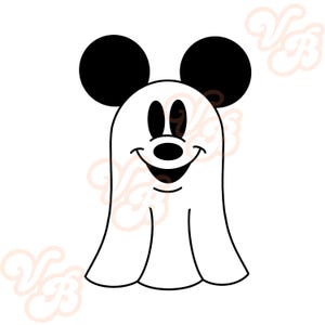 Ghost Minnie Mickey Mouse PNG, spooky, sweatshirt, shirt, Minnie Mouse, Disney, Mickey Mouse, Halloween, fall, boo to you,