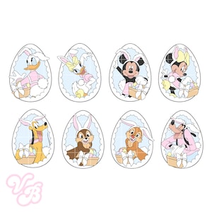 Disney Easter, png, Easter basket, egg, spring, pastel, Minnie, Mickey, daisy,Donald, goofy, Pluto, Disneyland, Disneyworld