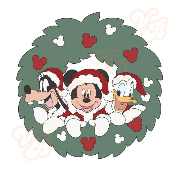 3420.昔の海外ディズニーワールドピンクリスマススペクタクルミッキー