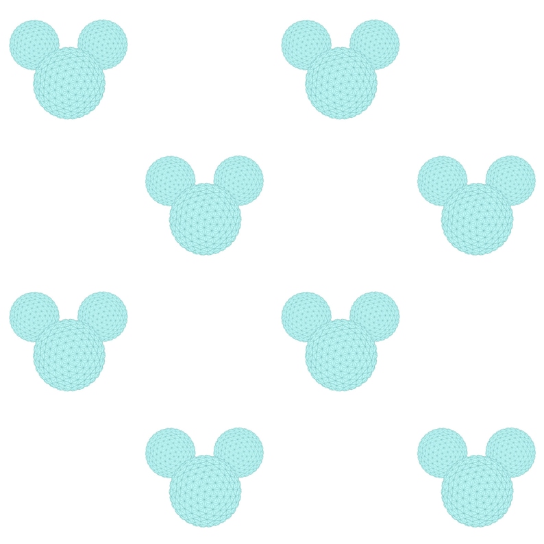 Epcot Repeating Pattern Epcot, Ball, Mickey,seamless Pattern, Disney, Disneyland, Disneyworld ...