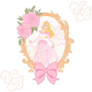 Princess, princesses, Disney, belle, Cinderella, Tiana, jasmine, aurora, Snow White, Ariel, heart locket, dresses, pink, coquette, bows,