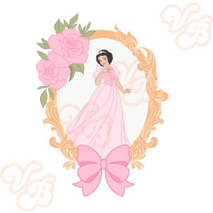 Princess, princesses, Disney, belle, Cinderella, Tiana, jasmine, aurora, Snow White, Ariel, heart locket, dresses, pink, coquette, bows,