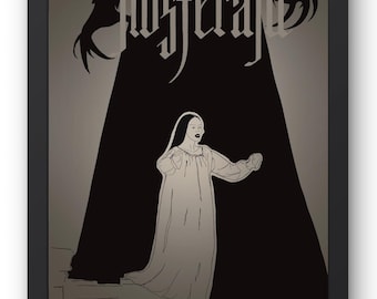 Nosferatu Film Poster  | Vampire Art | A4 Poster | Nosferatu Limited Edition Print | Gothic Art | Nosferatu 2024 Movie Poster (unframed)
