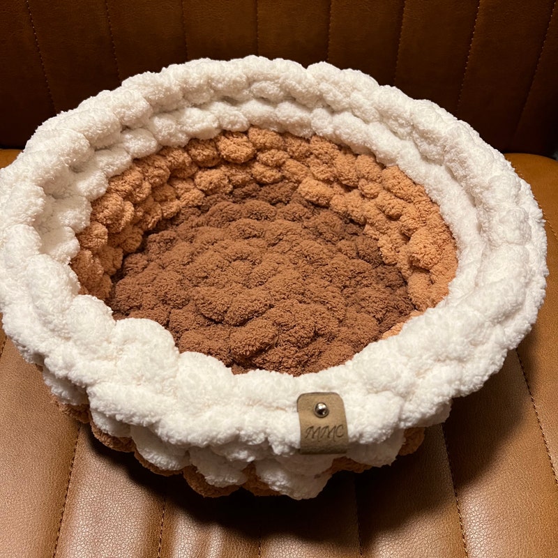 Knit Cat Bed Etsy