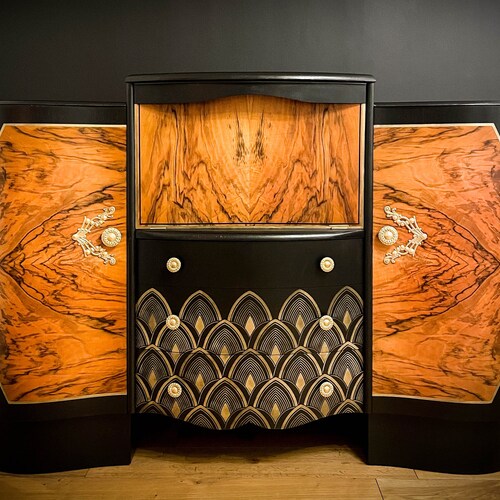 SOLD Vintage/art Deco Drinks Etsy