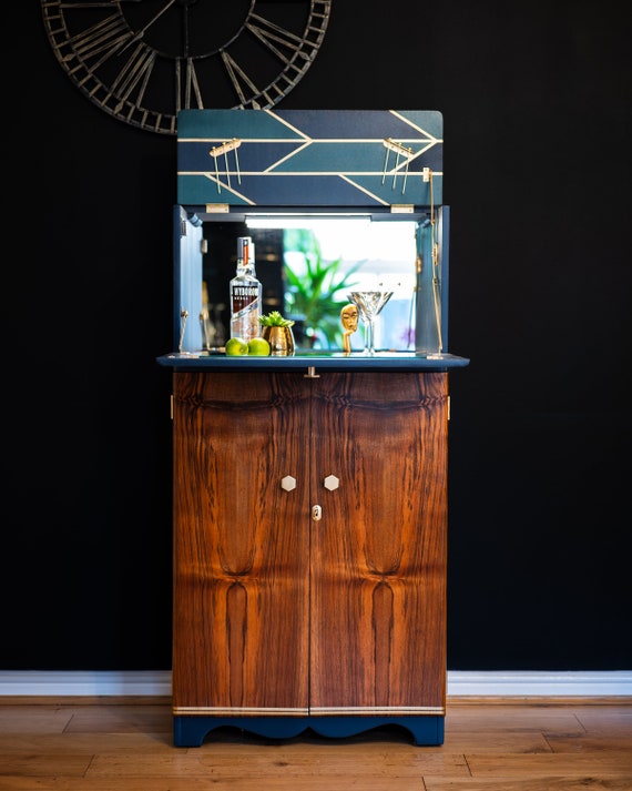 Cocktail Cabinet Drinks Cabinet Etsy